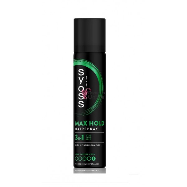 Fixativ spray pentru par Syoss Max Hold, pentru fixare foarte puternica 300 ml